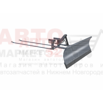 Отвал МКО-4 Сальсксельмаш коммунальный (механический поворот) для МТЗ