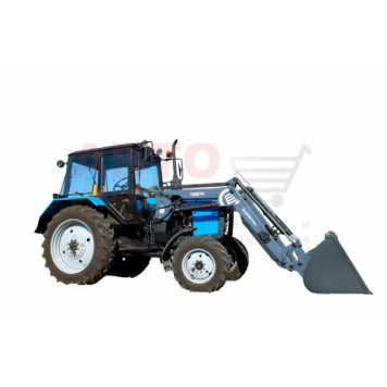 Погрузчик КУН(TURS)-1000-0Д* Сальсксельмаш навесной фронтальный с джойстиком/ плавающее положение для BELARUS 8й/9й серии-1