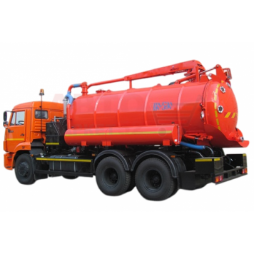 Машина илососная КО-530-01 шасси КАМАЗ-65115 (ил 10 м3, вода 1300 л.)-1