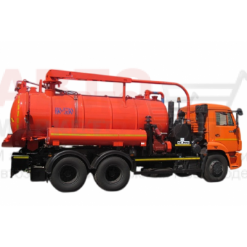 Машина илососная КО-530-01 шасси КАМАЗ-65115 (ил 10 м3, вода 1300 л.)