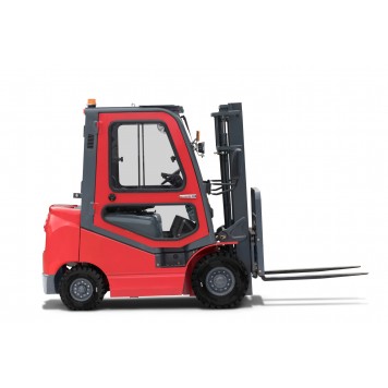 Вилочный погрузчик дизельный 1 тонна JAC CPCD 10, двигатель Китай