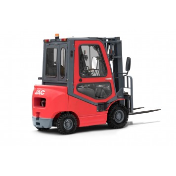 Вилочный погрузчик дизельный 1 тонна JAC CPCD 10, двигатель Китай-1