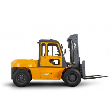 Вилочный погрузчик дизельный 10 тонн JAC CPCD 100, двигатель Китай-2