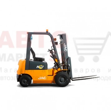 Вилочный погрузчик бензиновый 1 тонна JAC CPQD 10, двигатель Китай