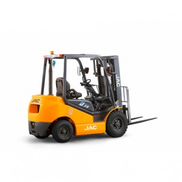 Вилочный погрузчик бензиновый 2.5 тонны JAC CPQD 25, двигатель Китай-2