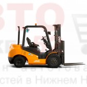 Вилочный погрузчик бензиновый 3 тонны JAC CPQD 30, двигатель Китай Вилочный погрузчик бензиновый 3 тонны JAC CPQD 30, двигатель Китай