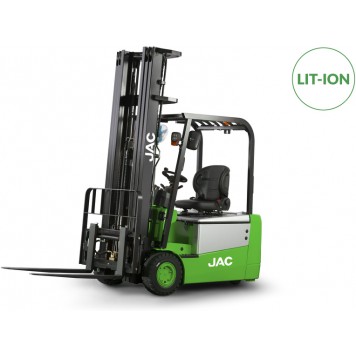 Трехопорный электропогрузчик 1.6 тонны JAC CPD 16 SA3 Li-Ion-1
