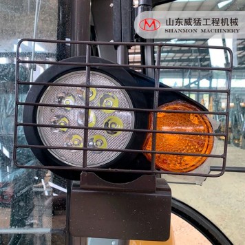 Экскаватор-погрузчик SHANMON 388H, усиленные мосты-7