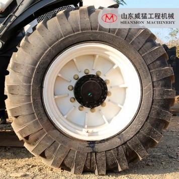 Экскаватор-погрузчик SHANMON 388H, усиленные мосты-9