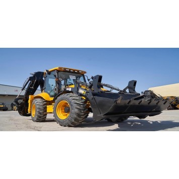 Экскаватор-погрузчик SHANMON 388H, усиленные мосты Carraro (Италия)-1