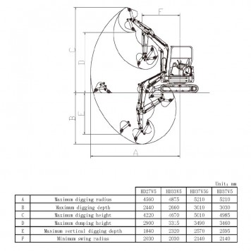Мини-экскаватор KATO HD37V5/G-8