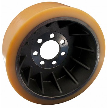 Ведущее колесо для ричтрака, штабелера, 343 x 140 мм, 7 отверстий Crown, 807557-1