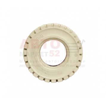 Шина цельнолитая 5.00-8 немаркая (белая) (без бурта) "3.00" WINDSTORM 99031552-2