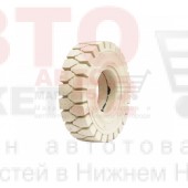 Шина цельнолитая 6.50-10 немаркая (без бурта) (белая) "5.00" WINDSTORM 99031599 Шина цельнолитая 6.50-10 немаркая (без бурта) (белая) "5.00" WINDSTORM 99031599